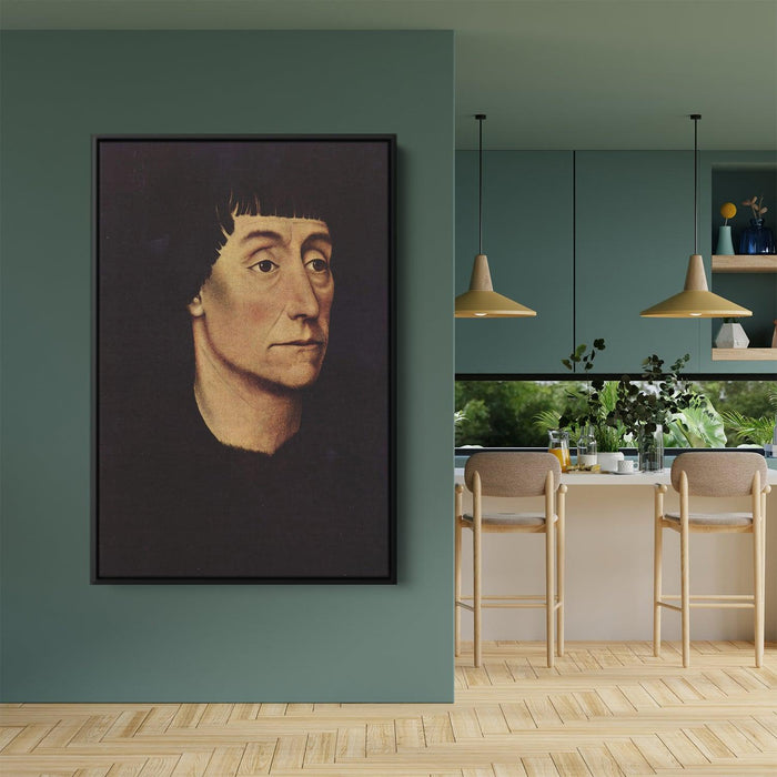 Portrait of Pierre de Beffremont by Rogier van der Weyden - Canvas Artwork