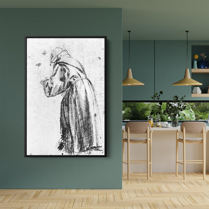 Saint Bernadine by Titian - Canvas Artwork