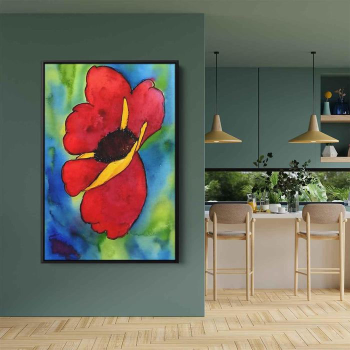 Watercolor Flower #201 - Kanvah