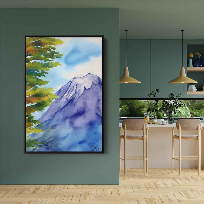 Watercolor Mountain #201 - Kanvah