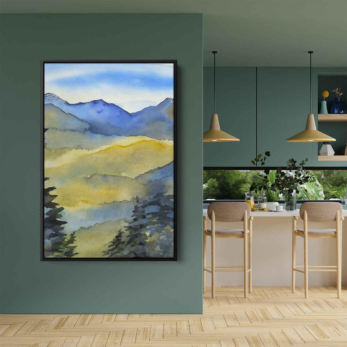 Watercolor Mountain #208 - Kanvah