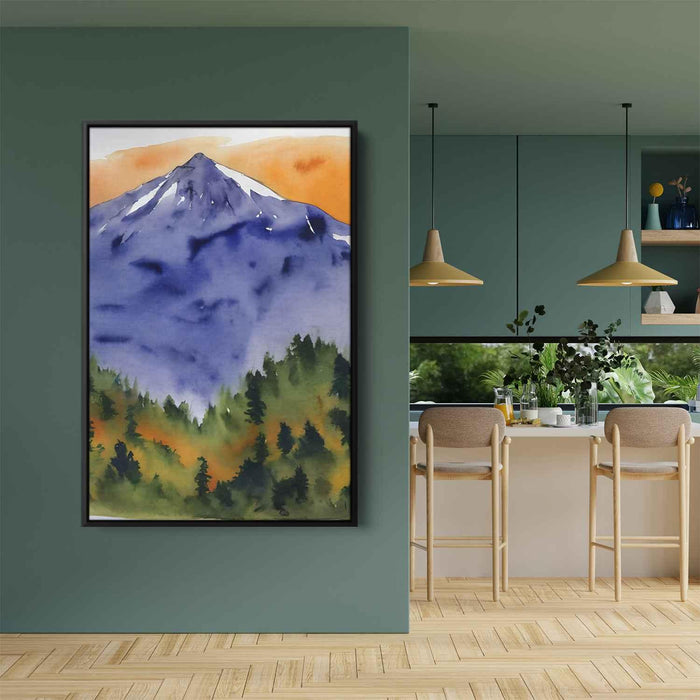 Watercolor Mountain #219 - Kanvah