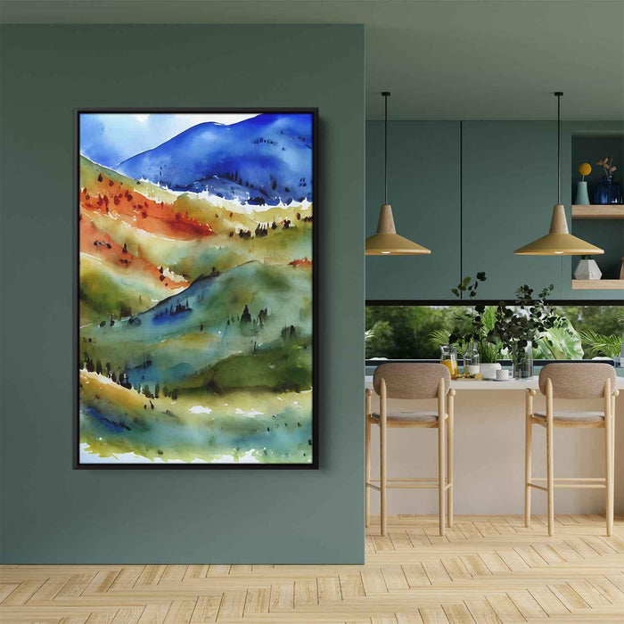 Watercolor Mountain #235 - Kanvah