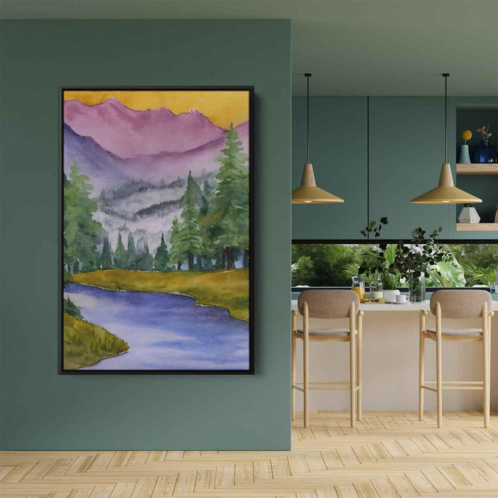 Watercolor Mountain #238 - Kanvah