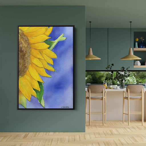 Watercolor Sunflower #224 - Kanvah
