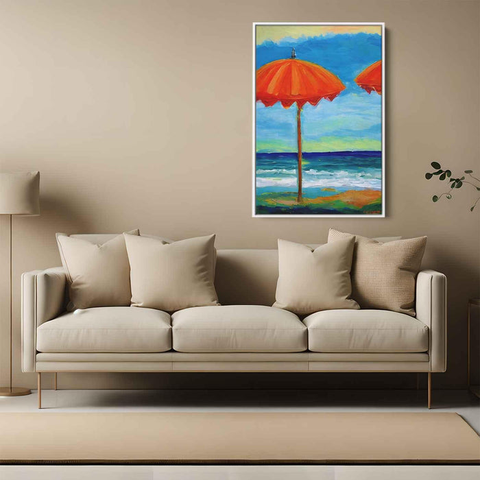 Abstract Beach Umbrellas #232 - Kanvah