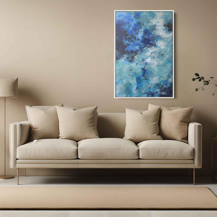 Blue Abstract Ocean #206 - Kanvah