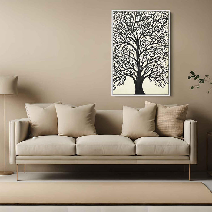 Line Art Tree #225 - Kanvah