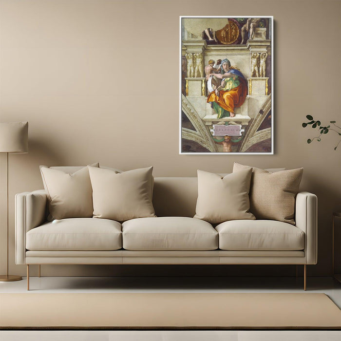 Sistine Chapel Ceiling: The Delphic Sibyl by Michelangelo - Canvas Artwork