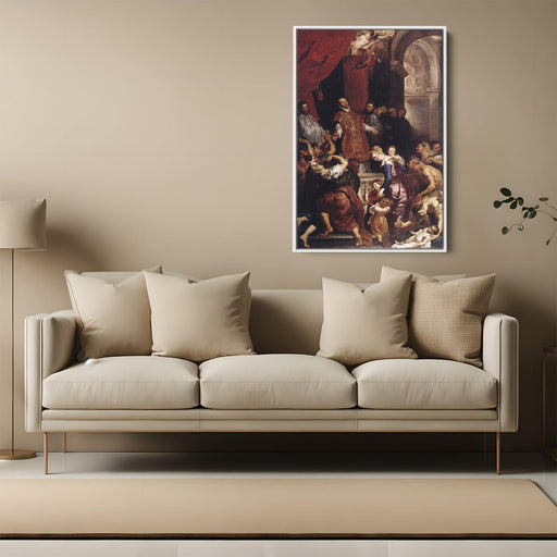 Miracles of St. Ignatius by Peter Paul Rubens - Canvas Artwork