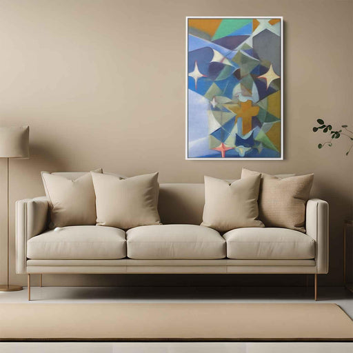 Pastel Bauhaus Stars #219 - Kanvah