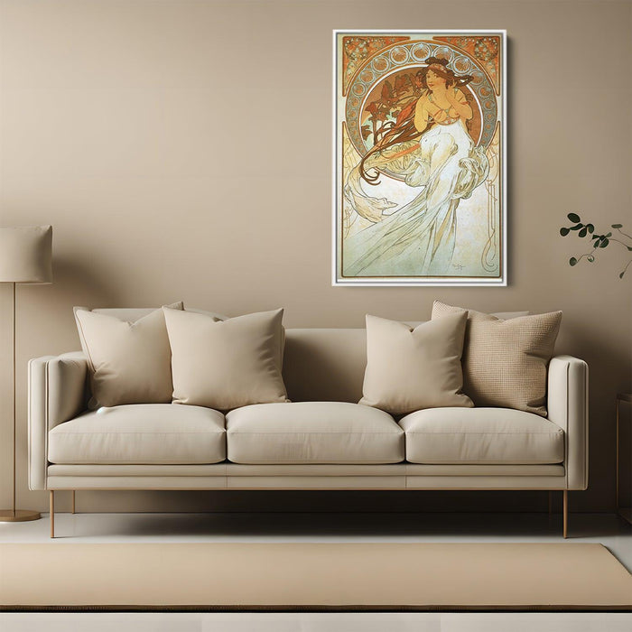 Music by Alphonse Mucha - Canvas Artwork