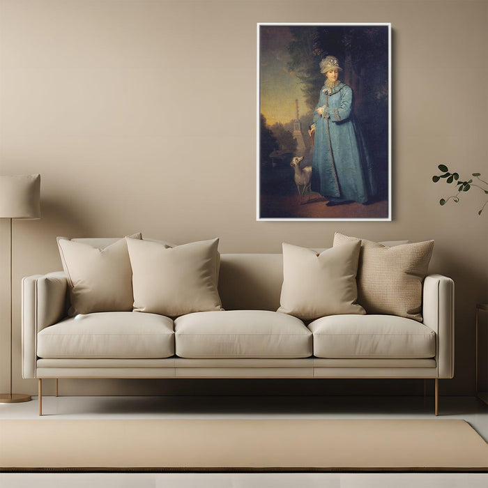 Portrait of Catherine II, Empress of Russia by Vladimir Borovikovsky - Canvas Artwork