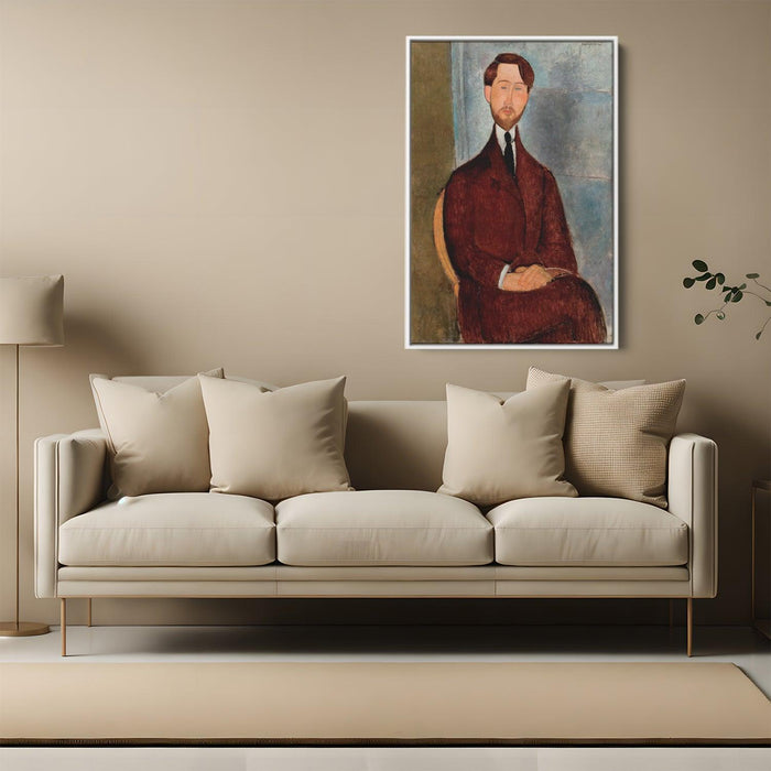 Portrait of Leopold Zborowski by Amedeo Modigliani - Canvas Artwork