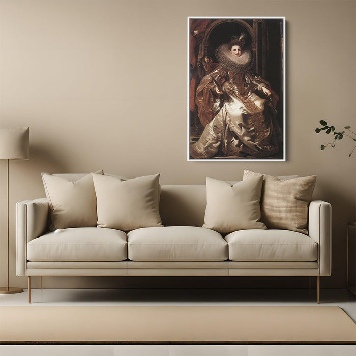 Portrait of Marchesa Maria Serra Pallavicino by Peter Paul Rubens - Canvas Artwork