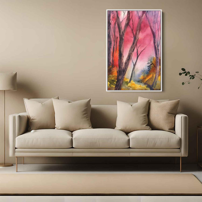 Watercolor Forest #204 - Kanvah