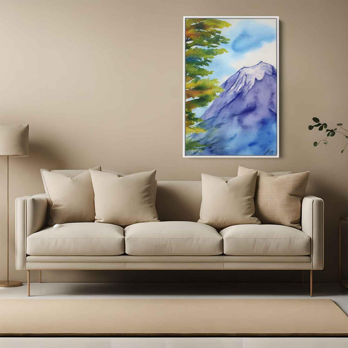 Watercolor Mountain #201 - Kanvah