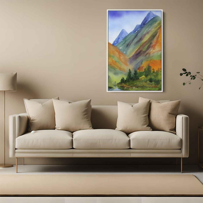 Watercolor Mountain #212 - Kanvah