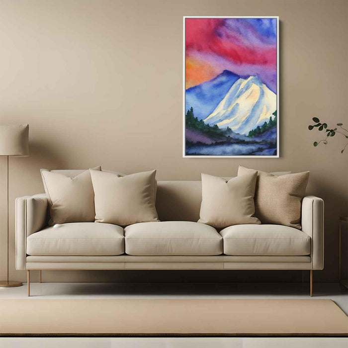 Watercolor Mountain #232 - Kanvah