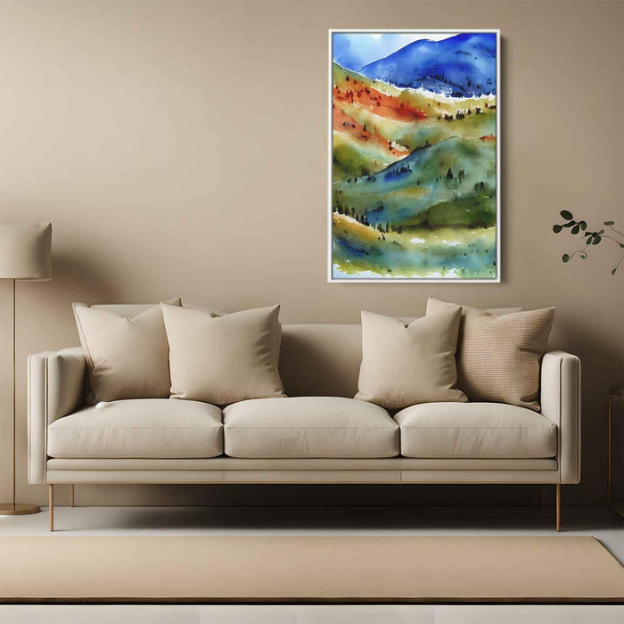 Watercolor Mountain #235 - Kanvah