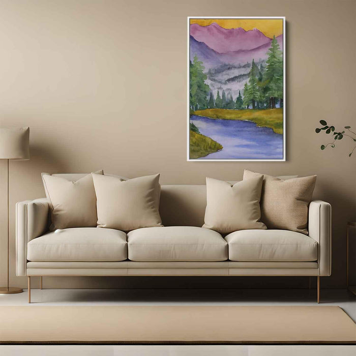 Watercolor Mountain #238 - Kanvah