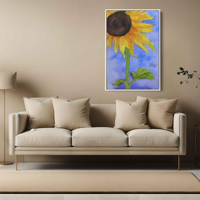 Watercolor Sunflower #206 - Kanvah