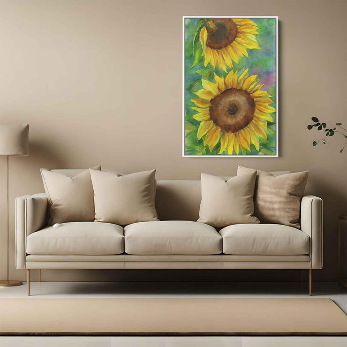 Watercolor Sunflower #228 - Kanvah