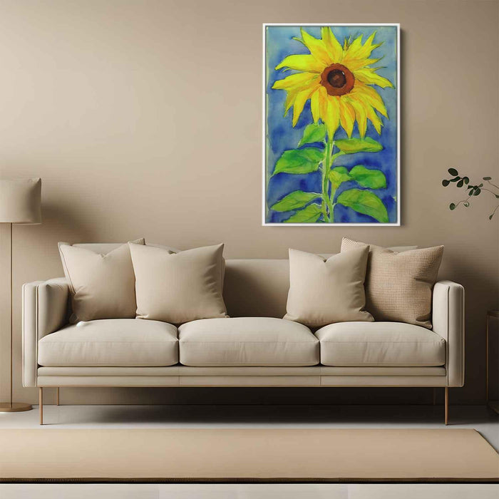 Watercolor Sunflower #235 - Kanvah