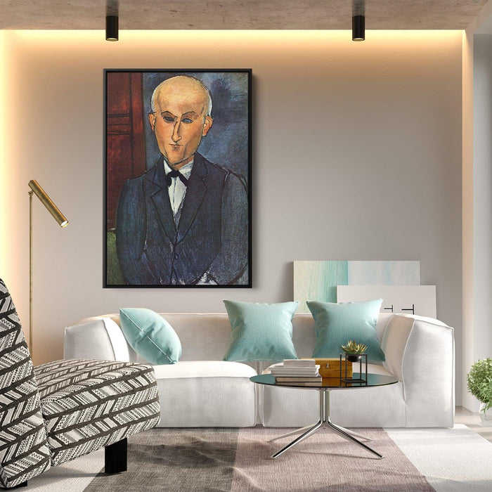 Max Jacob by Amedeo Modigliani - Canvas Artwork