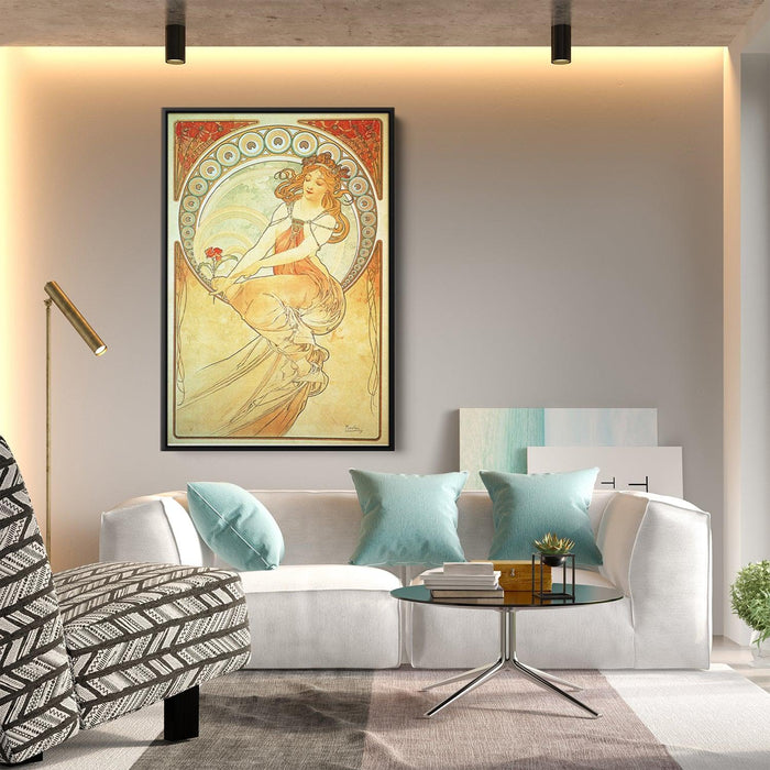 Painting by Alphonse Mucha - Canvas Artwork