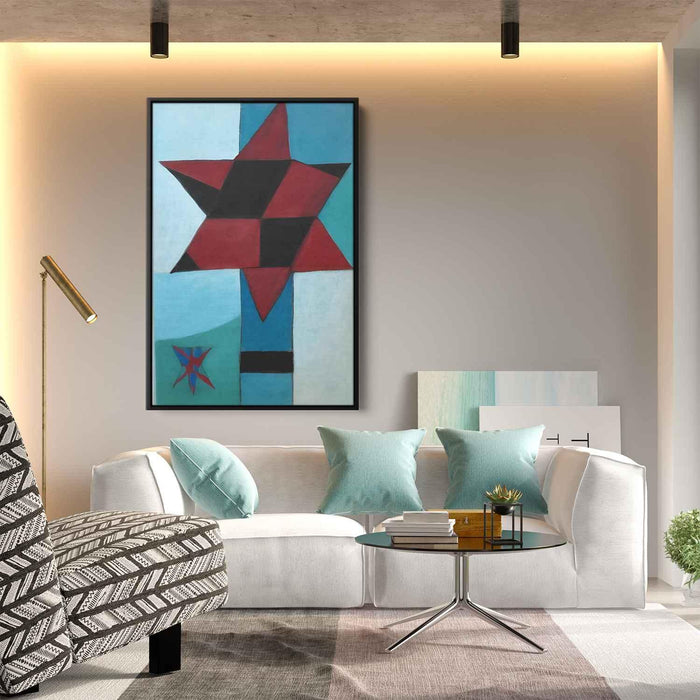 Pastel Bauhaus Stars #211 - Kanvah