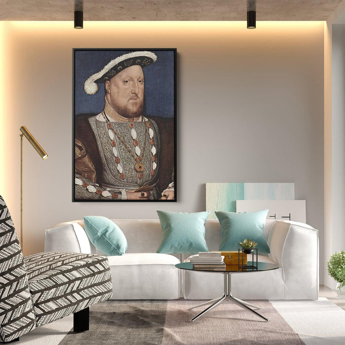 Portrait of Henry VIII, King of England by Hans Holbein the Younger - Canvas Artwork