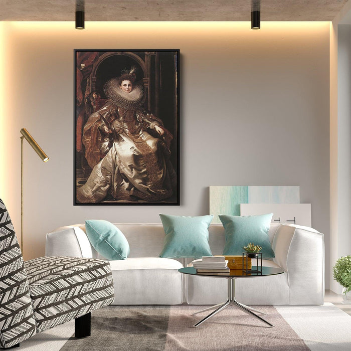 Portrait of Marchesa Maria Serra Pallavicino by Peter Paul Rubens - Canvas Artwork