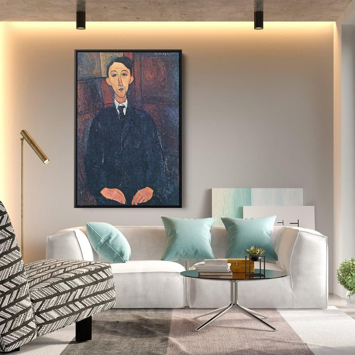 Portrait of the painter Manuel Humbert by Amedeo Modigliani - Canvas Artwork