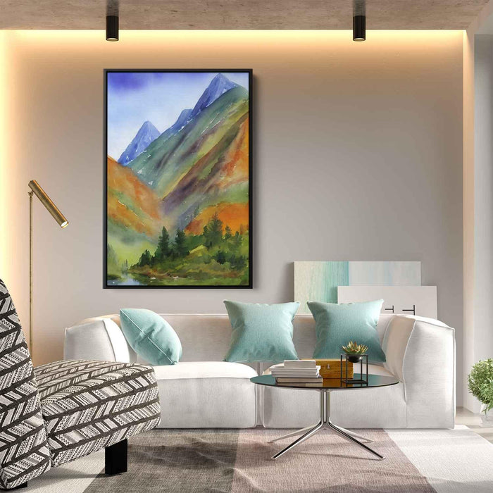 Watercolor Mountain #212 - Kanvah