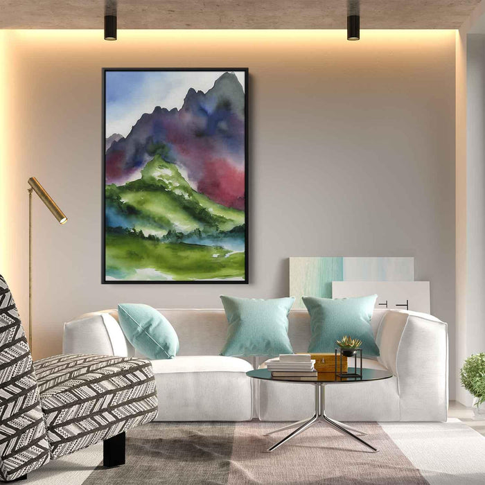 Watercolor Mountain #228 - Kanvah