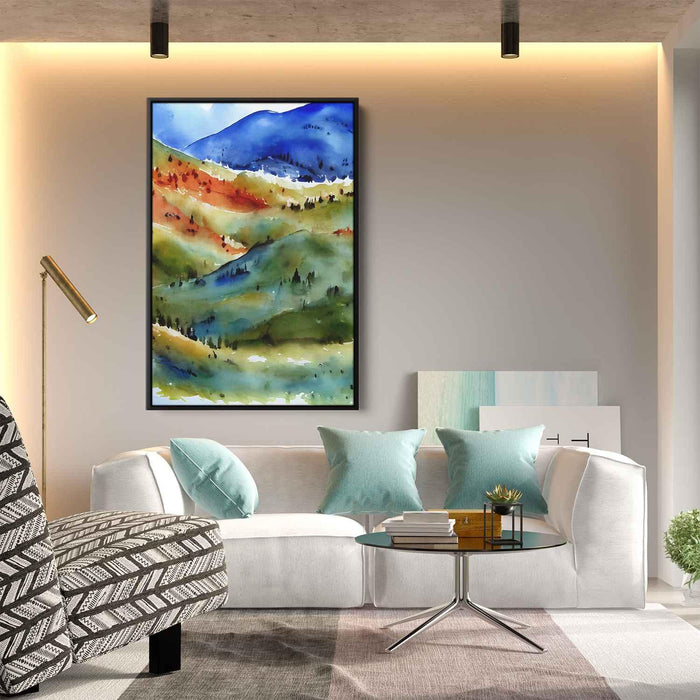 Watercolor Mountain #235 - Kanvah