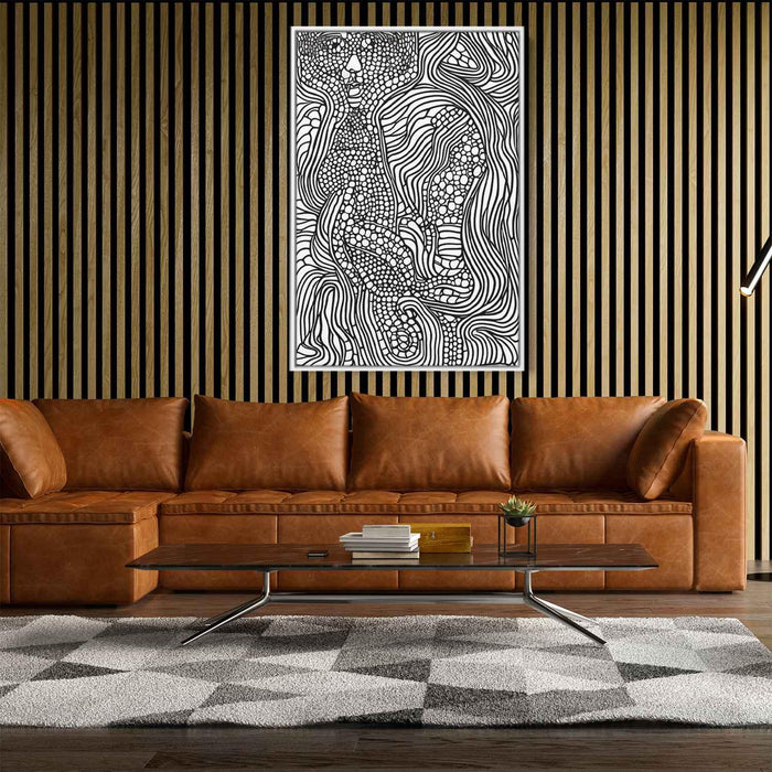 Line Art Water #206 - Kanvah