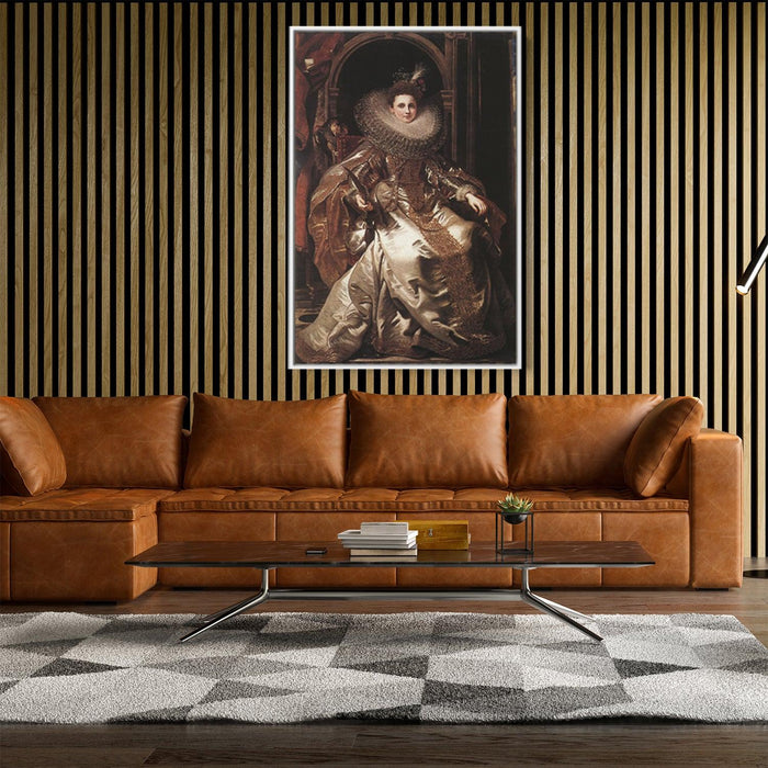 Portrait of Marchesa Maria Serra Pallavicino by Peter Paul Rubens - Canvas Artwork