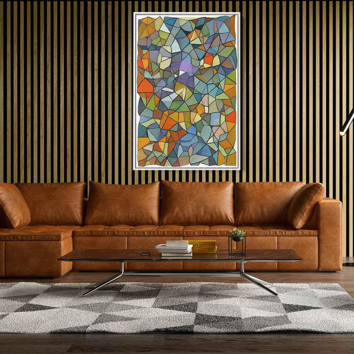 Tan Geometric Shapes #217 - Kanvah