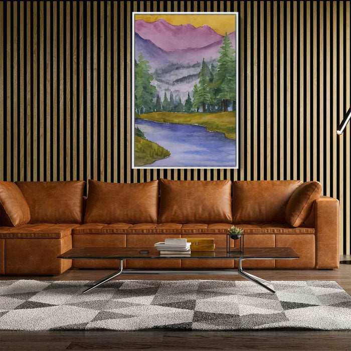 Watercolor Mountain #238 - Kanvah