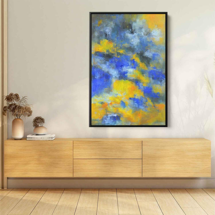 Blue Abstract Landscape #228 - Kanvah