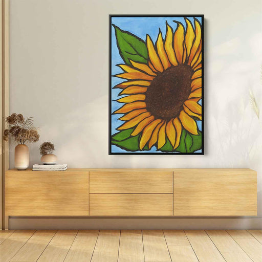 Line Art Sunflower #206 - Kanvah