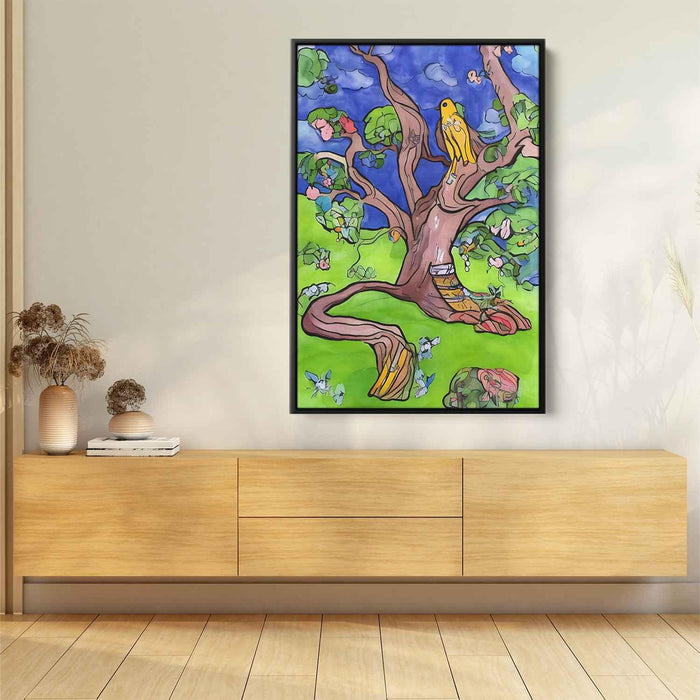 Line Art Tree #217 - Kanvah