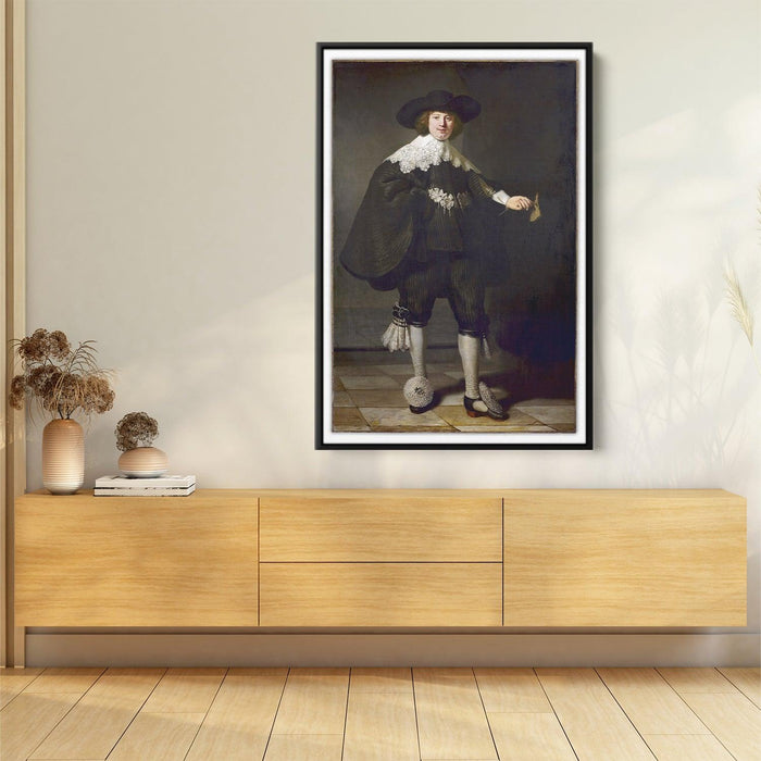 Portrait Of Maerten Soolmans by Rembrandt - Canvas Artwork