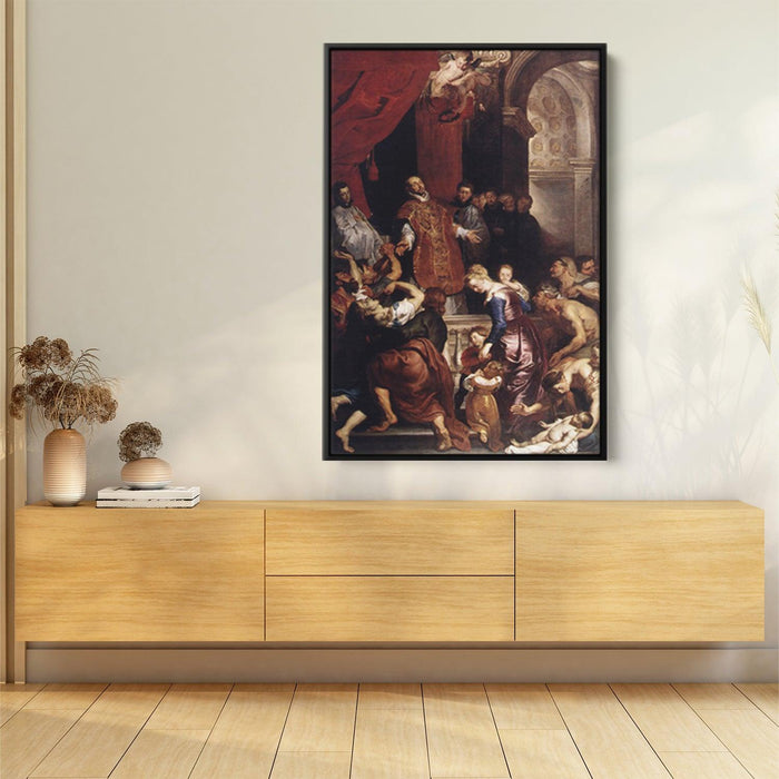 Miracles of St. Ignatius by Peter Paul Rubens - Canvas Artwork