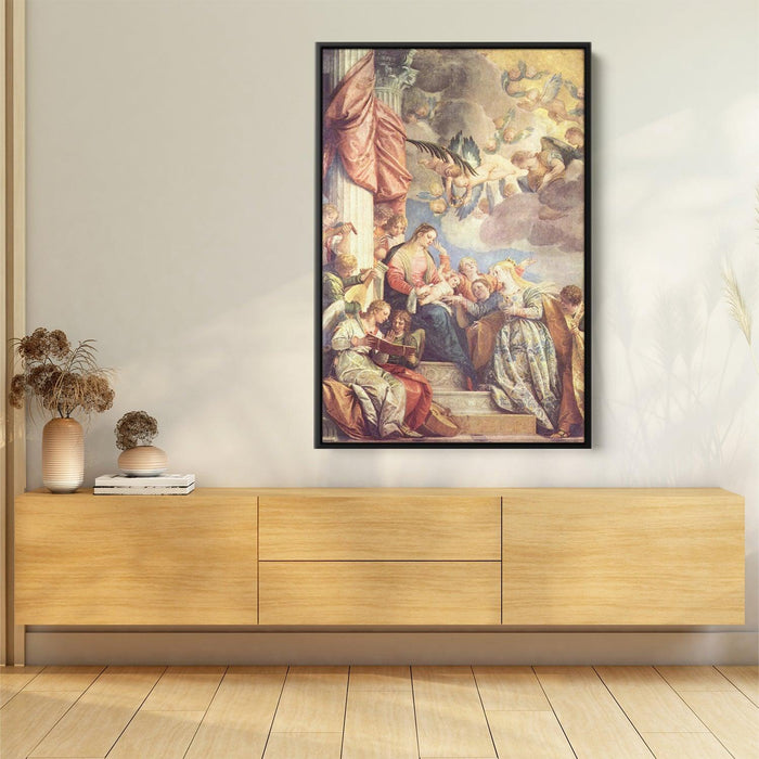 Mystic Marriage of St Catherine by Paolo Veronese - Canvas Artwork