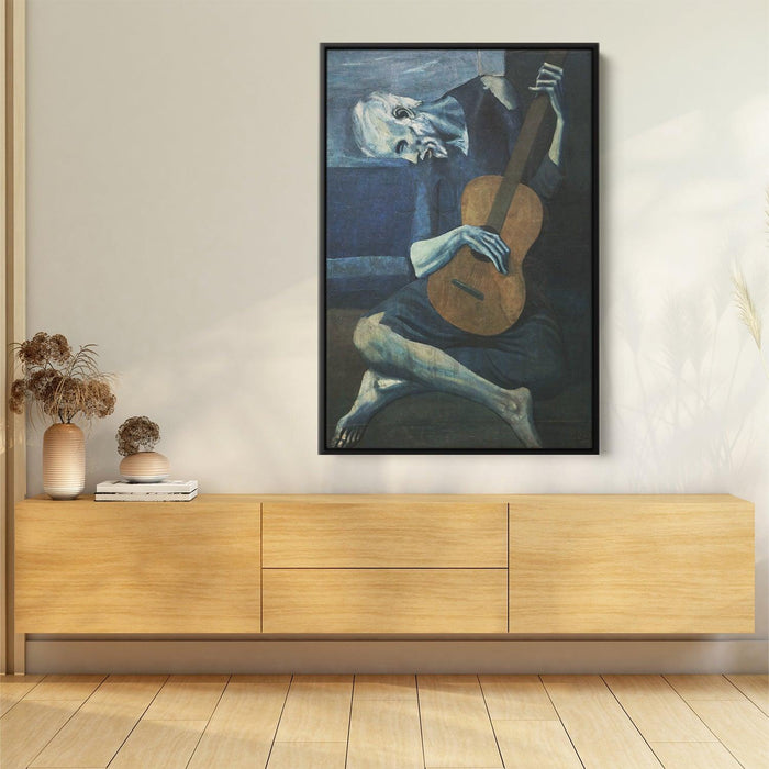 The old blind guitarist by Pablo Picasso - Canvas Artwork