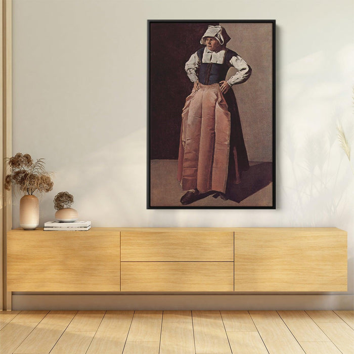 Old Woman by Georges de la Tour - Canvas Artwork