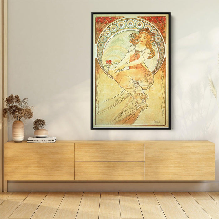 Painting by Alphonse Mucha - Canvas Artwork